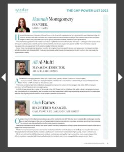 Care Home Professional Grace Cares Power List 2023