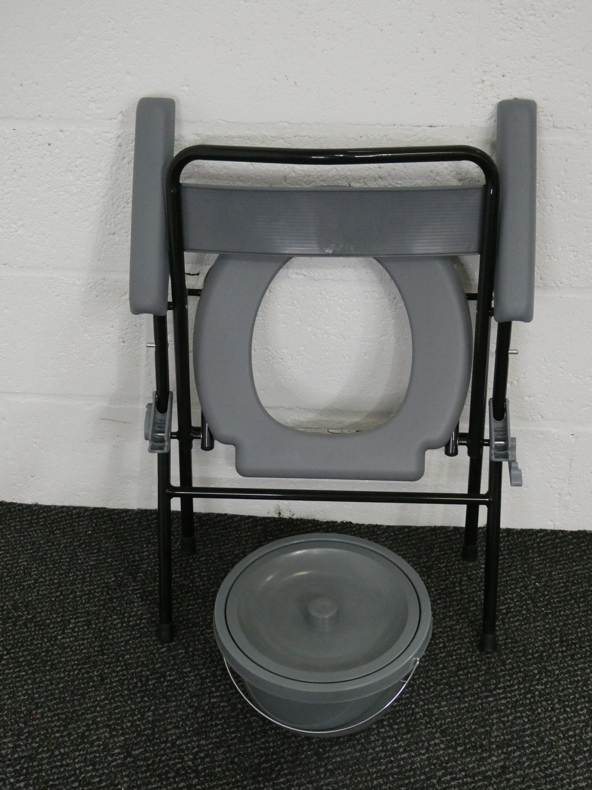 Commode - Z-Tec Folding Commode - Grace Cares
