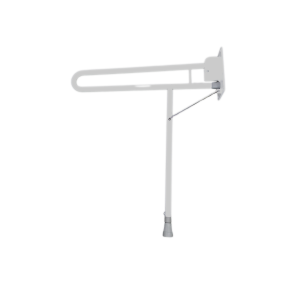 Support Rail - Roma Drop Down Rail (Loop Type with Support Leg)