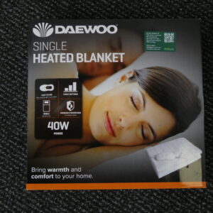 Bed - Daewoo Single Heated Blanket