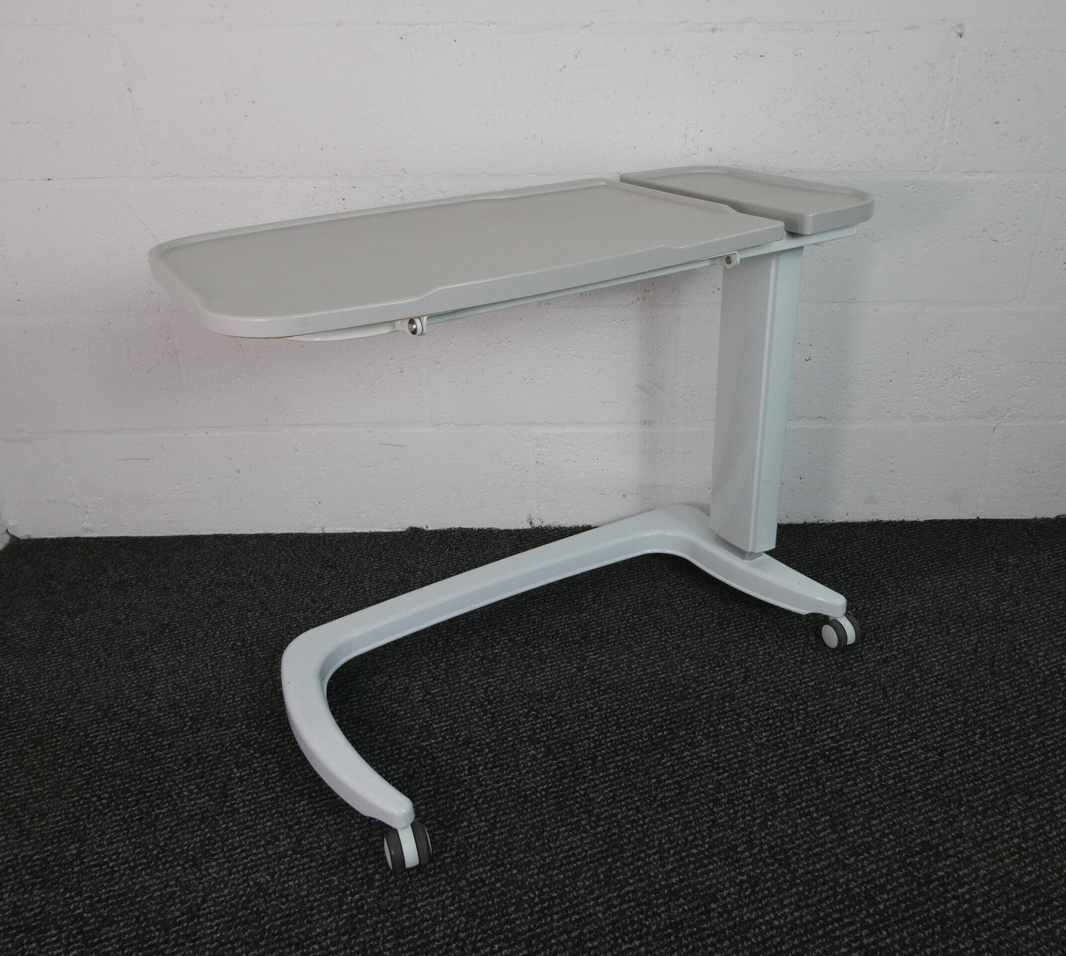 Table - Titling Overbed Table with Castors and Adjustable Height