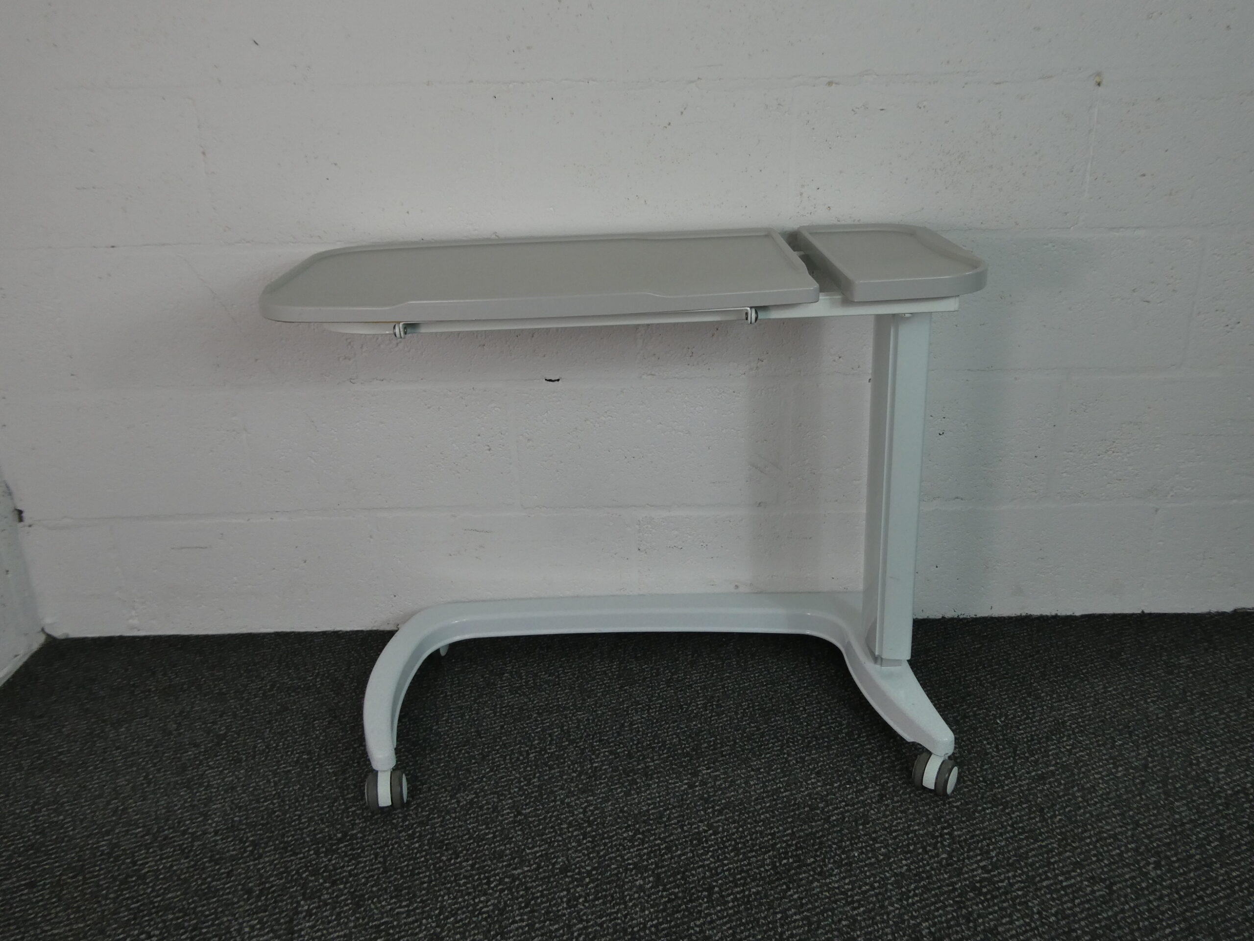 Table - Titling Overbed Table with Castors and Adjustable Height