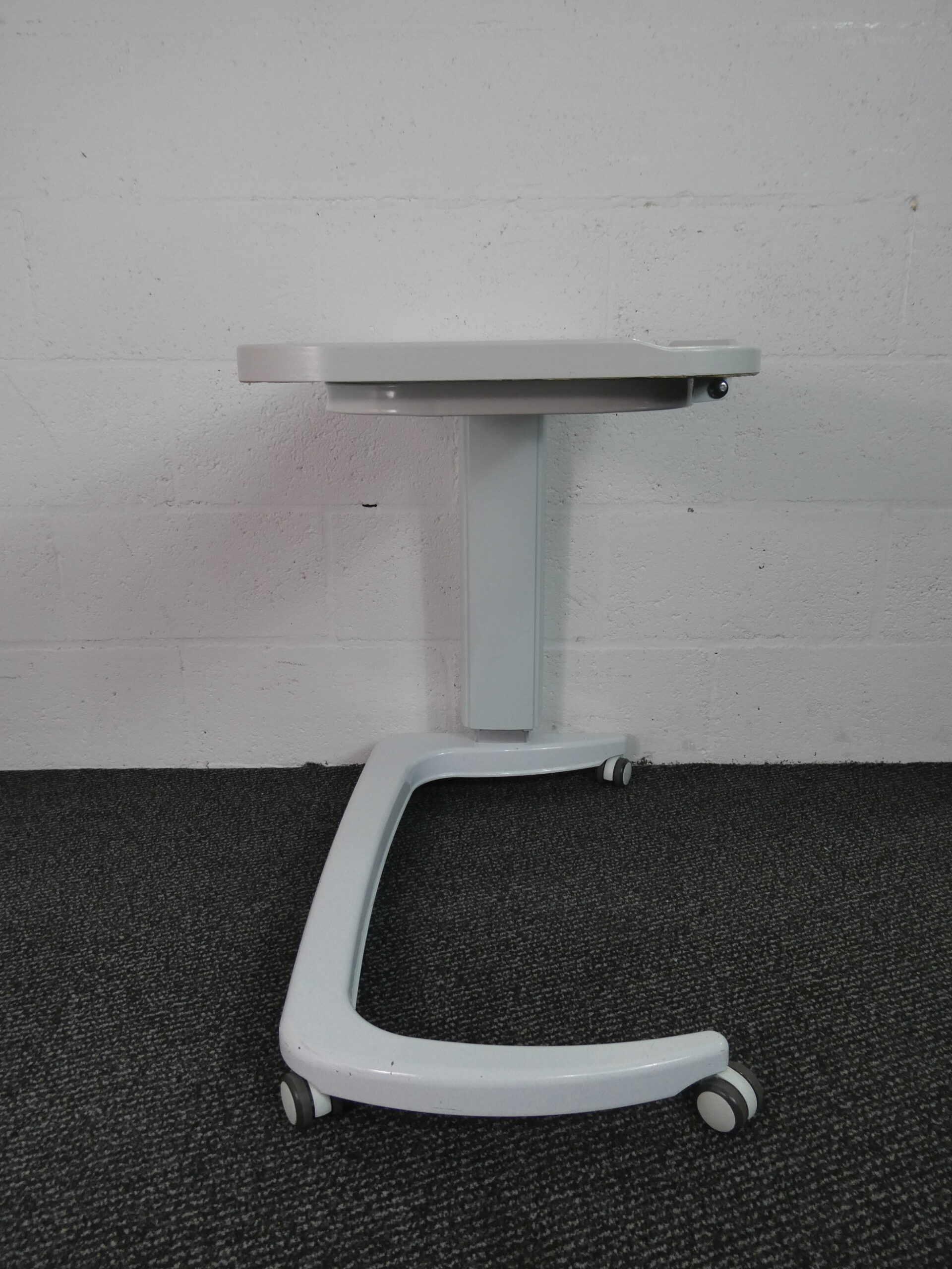 Table - Titling Overbed Table with Castors and Adjustable Height