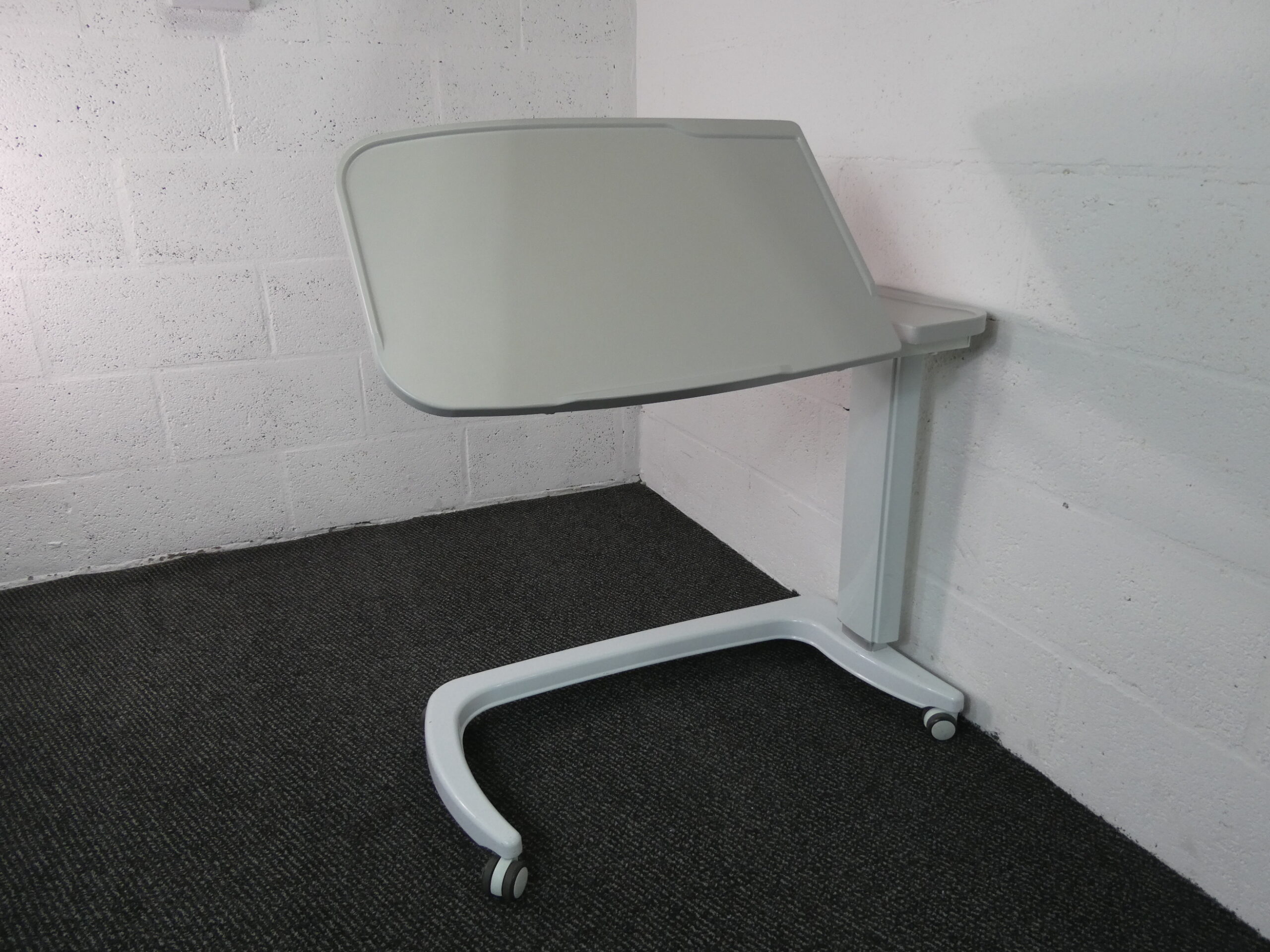 Table - Titling Overbed Table with Castors and Adjustable Height