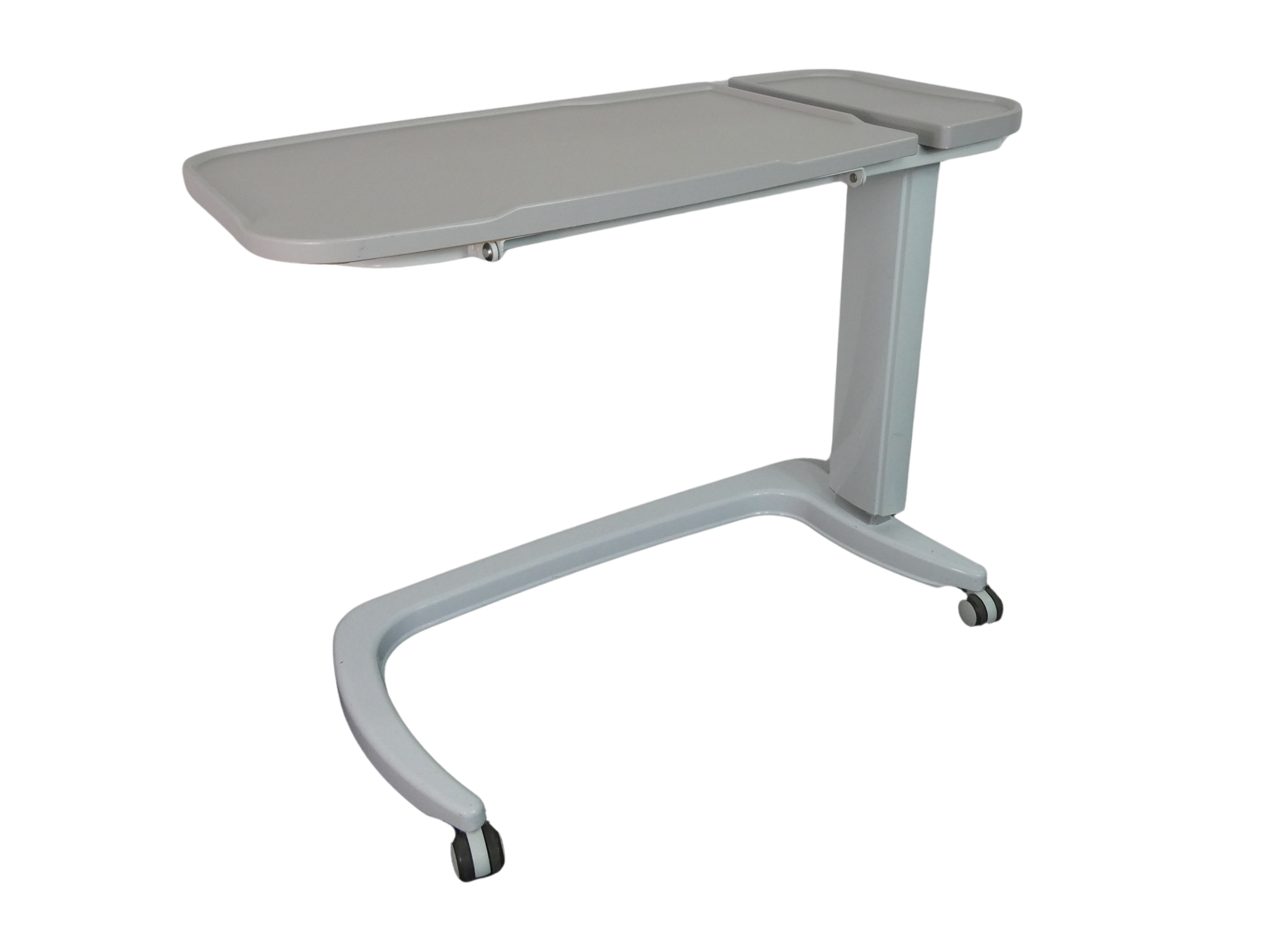 Table - Titling Overbed Table with Castors and Adjustable Height