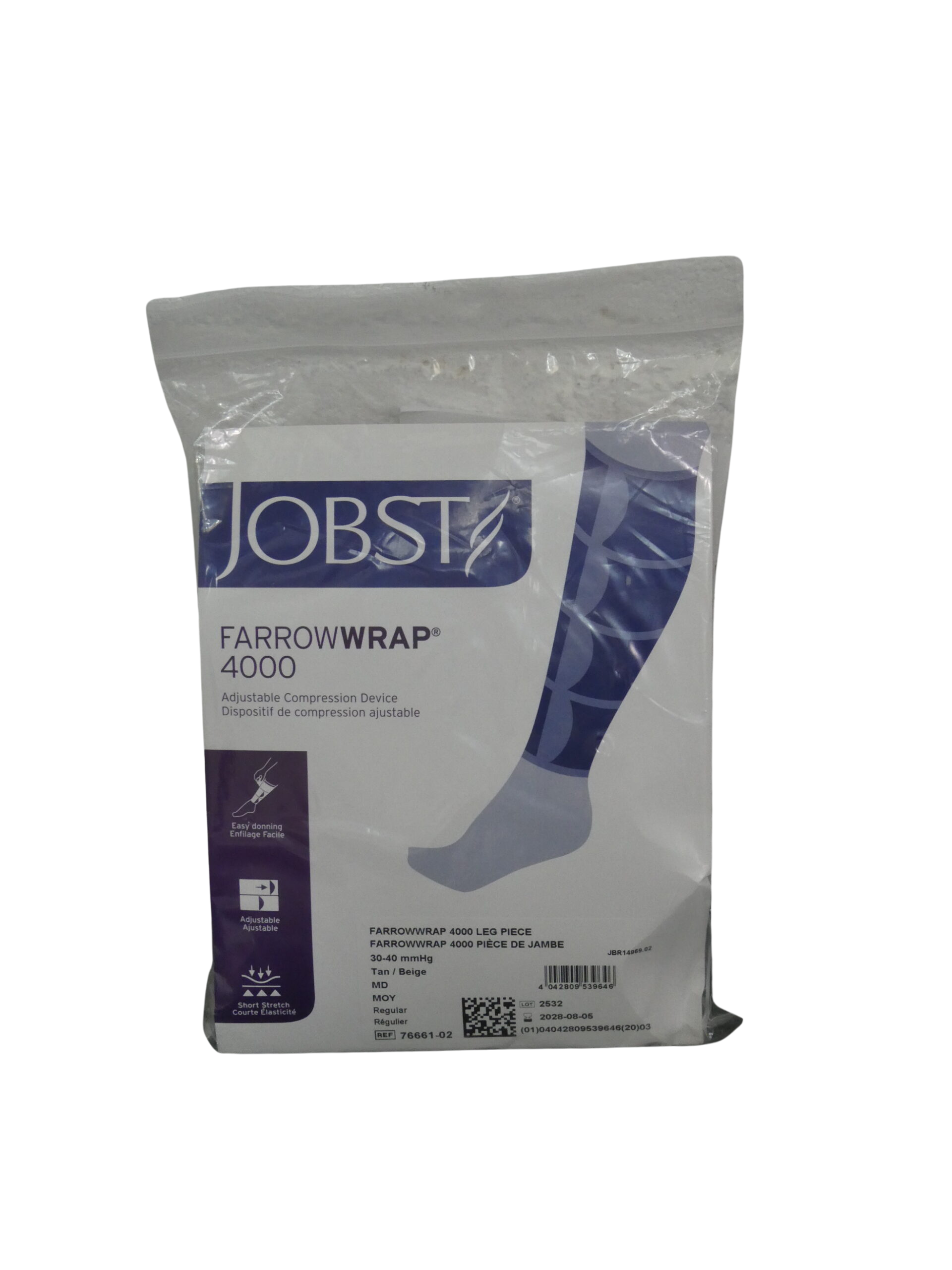 Compression – JOBST FarrowWrap 4000 Regular Length Medium TanBeige