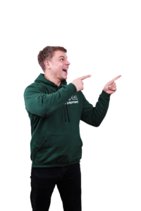 Adam Pointing right