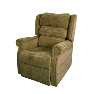 Chair - Repose Beige Floral Dual Motor Riser Recliner Chair