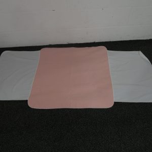 Incontinence - Pink Sonoma Bed Pad With Tuck-in Flaps Single (85 x 90 cm)