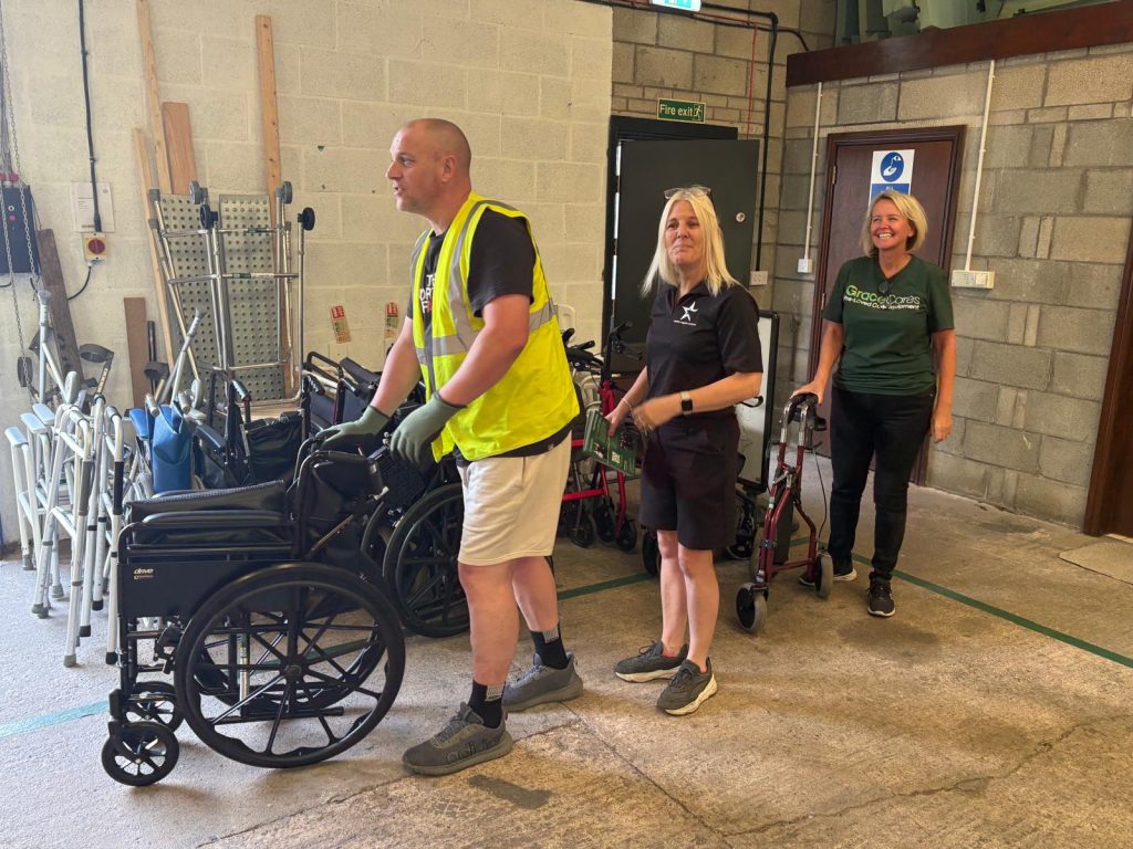 Star Foundation and Grace Cares care equipment partnership