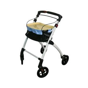 Walker Days Breeze Indoor 4 Wheel Rollator with Tray